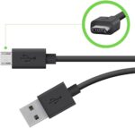 ⁦كابل USB نوع ايه الى مايكرو بي طول 2 متر من بيلكن⁩ - الصورة ⁦4⁩